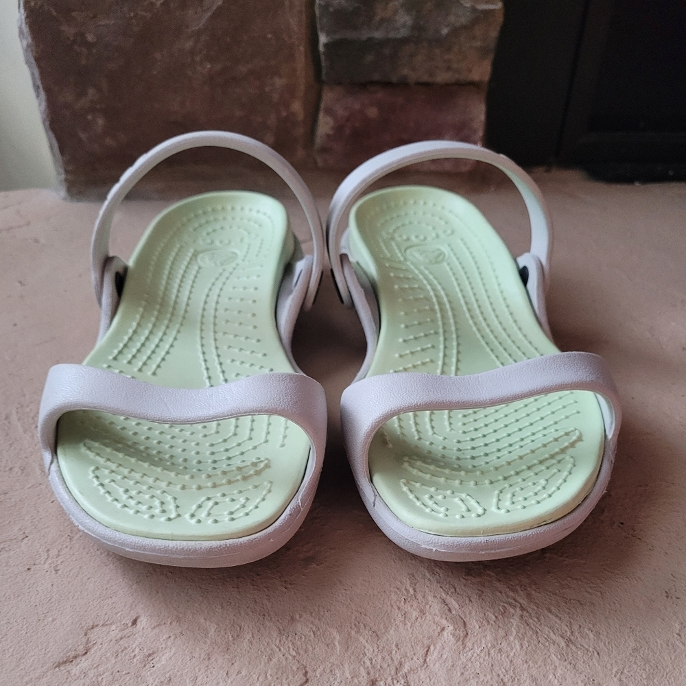 Crocs Cleo Women's Sandals Size 7 - Picture 3 of 7